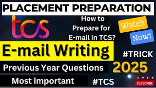 TCS Email Writing Questions and How to prepare for Email writing for TCS tcs [upl. by Clive]