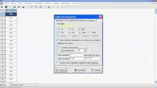 Frecuencia absoluta con variable cuantitativawmv [upl. by Sedaiuqlem]