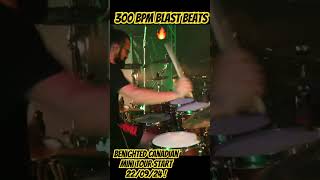 Benighted  Necrobreed drumcam blastbeats drumming [upl. by Lane963]