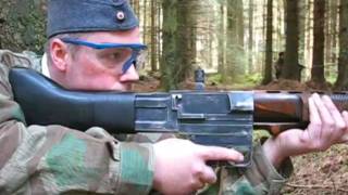 Airsoft War FG42 VFC Bar MP44 M1A1 POW Scotland [upl. by Prentice]