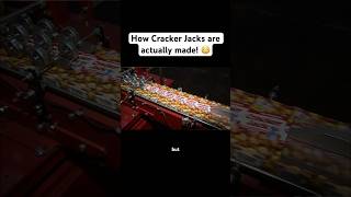 How Cracker Jacks are actually made 😳 crackerjack takemeouttotheballgame baseballcards [upl. by Akfir932]