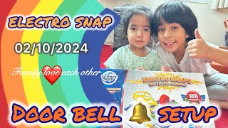 How to fix door bell 🔔  Electro SNAPS  electric doorbell  electric doorbell sound kidslearning [upl. by Kyte]