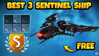 How to Get Best 3 Sentinel Ships S Class For Free in No Mans Sky Echoes [upl. by Petrine]