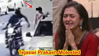 Tejasswi Prakash Molested amp Harassed at Road after Kolkata Rape Case [upl. by Lincoln]