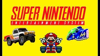 Top 20 best SNES racing games [upl. by Subir702]