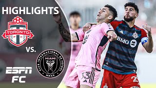 🚨 93RD MINUTE WINNER 🚨 Toronto FC vs Inter Miami  MLS Highlights  ESPN FC [upl. by Eimmis]