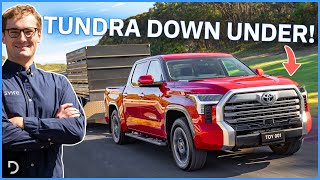 Unleashing The Power Of The 2024 Toyota Tundra Australias Ultimate First Drive  Drivecomau [upl. by Nylrebma333]