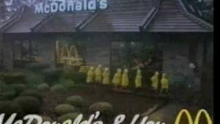 1980s Mcdonalds CAMP NIPPERSINK Commercial [upl. by Ellenar]