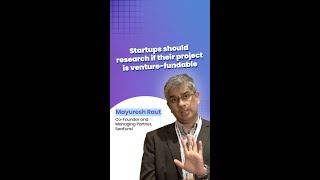 Startups should research if their project is venturefundable [upl. by Waki907]