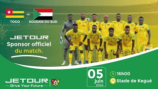 TOGO 1 VS 1 SOUDAN DU SUD  TOUTE LA SECONDE MITEMPS [upl. by Ellehctim]