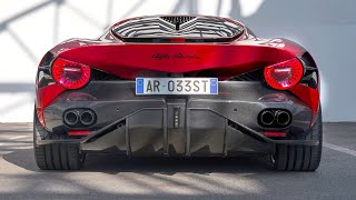 ALFA ROMEO 33 STRADALE  All the Details You Need to Know [upl. by Maddis890]