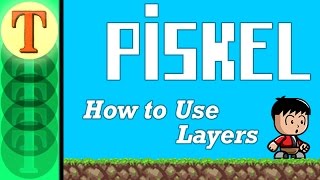 How to Create Pixel Art and Animations with Piskel Tutorial 4  How to Use Layers [upl. by Parthinia]