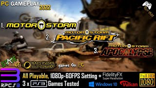 MotorStorm Games PC Gameplay  RPCS3  Full Playable  PS3 Emulator  1080p60FPS  2022 Latest [upl. by Prussian]