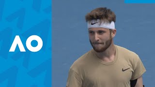 Corentin Moutet vs John Millman match highlights 1R  Australian Open 2021 [upl. by Thackeray]