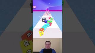 Jelly Tube Run 2048 ❗Level 140❗2048 games shorts [upl. by Fernand]