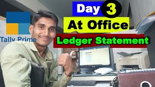 Ledger Statement in Tally Prime 🧑‍💻 [upl. by Androw]