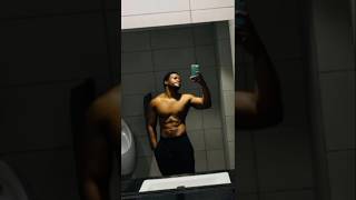 Lets make some gym content 😜🔥💪🏽 motivation gym subcribe biceps [upl. by Noval]