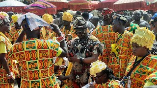 OTUMFUO Osei Tutu 25th Anniversary amp Biggest Akwasidae At Manhyia Palace [upl. by Lairret429]