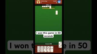 Domino Wins Fast Learn Secrets in 50 Seconds  Da Domino King shorts [upl. by Marja624]