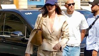 Kendall Jenner Spotted At Paris Hotel With Bad Bunny [upl. by Schmidt]