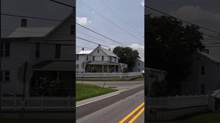 Driving by Amish homes  Lancaster County Pennsylvania 🇺🇸 [upl. by Inessa]