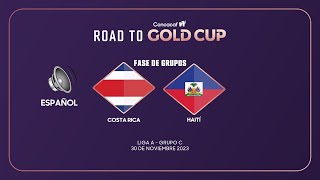 Costa Rica vs Haití  Clasificatoria Copa Oro Concacaf W 2024 [upl. by Moreno]