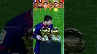 Who HAS the MOST Ballon DOr TROPHIES🏆 [upl. by Ehctav]