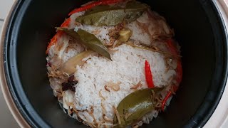 Nasi Liwet Ricecooker  Cara Mudah Membuat Nasi Liwet Ikan Teri dengan Ricecooker [upl. by Larissa]