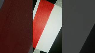 quotIndonesia Land Of Wondersquot Flag drawing 🇮🇩 shorts art asmr drawing satisfying painting [upl. by Hoopen]