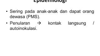 MOLUSKUM KONTAGIOSUM Materi Kedokteran [upl. by Eive]