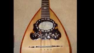 Purcell Rondeau from Abdelazer Suite for mandolin quartet baroque mandolin [upl. by Nimzzaj]