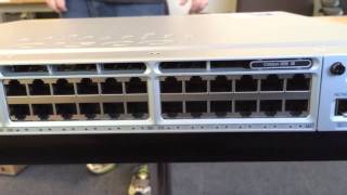 Cisco Catalyst 3850 Unboxing [upl. by Nylhsa784]