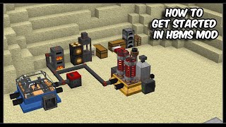 How to get Started in HBMs Nuclear Tech Mod  HBMs Mod Beginners Guide for Minecraft [upl. by Darryn]