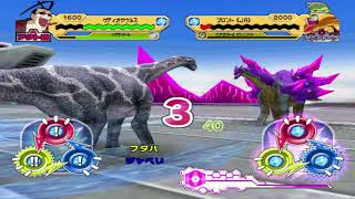 Dinosaur King 古代王者恐竜キング Megaraptor X Cetiosaurus  Space Pirates Stage 3 [upl. by Anyek44]