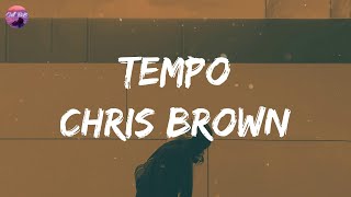 Chris Brown  Tempo Lyrics  Let me switch up the tempo switch it up [upl. by Lalib]