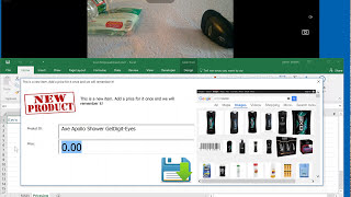 Scanning Barcodes to Microsoft Excel Using Motorola LS2208 Barcode Scanner Gun [upl. by Colson]