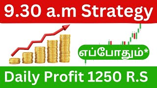 nifty daily profit option trading strategies in tamil  145 trading strategy in tamil [upl. by Gefen157]