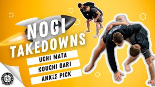 Uchi Mata  Kouchi Gari  Ankle Pick  Front Headlock Attacks  Takedowns for BJJ [upl. by Yauq]