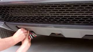 How to fit Land Rover Freelander 2 stainless skid plate  lower bumper trim [upl. by Cassey862]