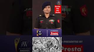 JFW achievers awards 2024 major sita shelke shorts youtubeshorts viralvideo video youtube [upl. by Chastain]