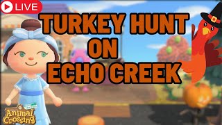 ECHO CREEK TURKEY HUNT animalcrossingnewhorizons [upl. by Roberta]