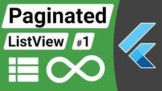 Flutter Infinite ListView Pagination 1 w the BLoC Pattern [upl. by Eldred]