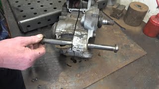 SNNC 560 P1 2 Stroke Crankcase Repair the worst one yet [upl. by Okime]