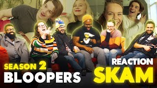 SKAM  Season 2 Bloopers  Group Reaction [upl. by Divan656]