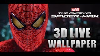 The Amazing SpiderMan 3D Live Wallpaper wClocks [upl. by Anolla]