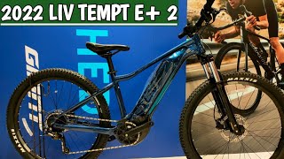 2022 LIV TEMPT E 2 WOMENS ELECTRIC BIKE [upl. by Goat]