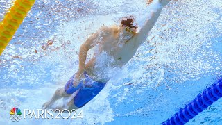 Pan Zhanle of China breaks 100m freestyle world record leading China to 4x100 relay gold at Worlds [upl. by Jehiah598]