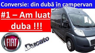 Am gasit o duba potrivita pentru conversie campervan [upl. by Notsuoh272]