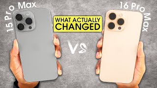 iPhone 16 Pro Max vs 15 Pro Max What REALLY Changed [upl. by Magda]