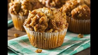 BANAN Muffins مافن بالموز بأربع دقائق [upl. by Arawaj924]